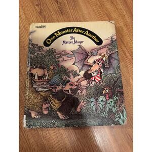 One Monster After Another by Mercer Mayer 1974 Golden Book Vintage Hardcover